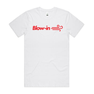 Blow-in Red on White Unisex Thumbnail